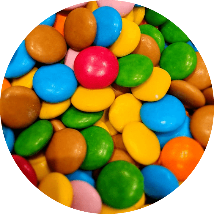 Chocolate Beans (Smarties) DG Sweets 'n' Treats THE Sweet Shop