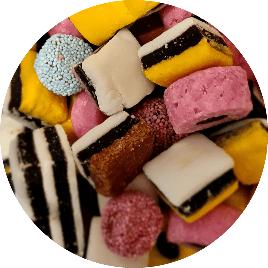 Liquorice Allsorts DG Sweets 'n' Treats THE Sweet Shop